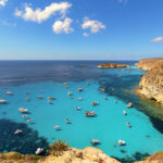 Tabaccara dall'alto isola di lampedusa, ristorante la Nigra